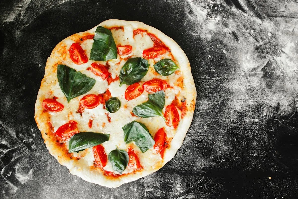 Handcrafted pizza ready to share